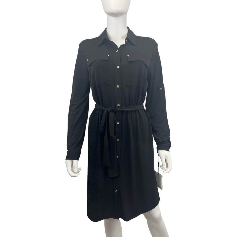 Calvin Klein Black Shirt Dress